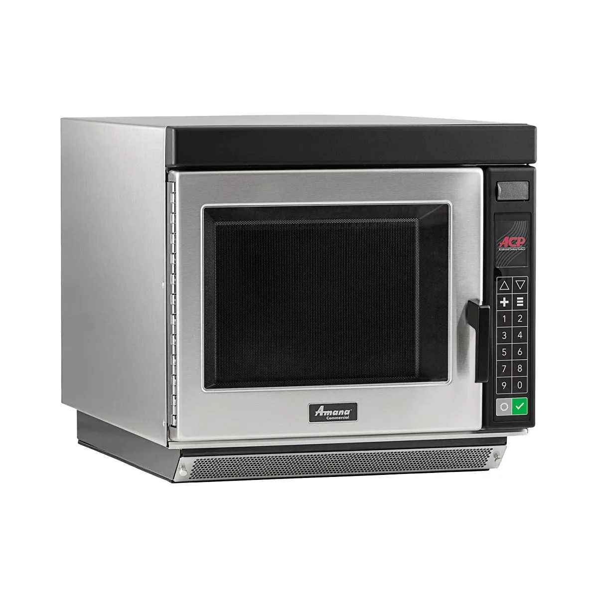 Amana RC22S2 2200W Heavy Volume Commercial Microwave Oven, 1.0 Cu. Ft., Push Button, 208/240V