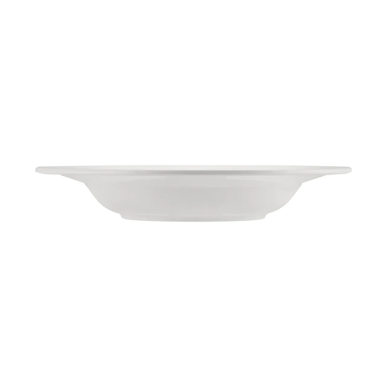 CAC China MLRN-3 Maxwell Rim Soup Plate, 9" (10 oz) Melamine Bowl, Dishwasher Safe - 1 Dozen