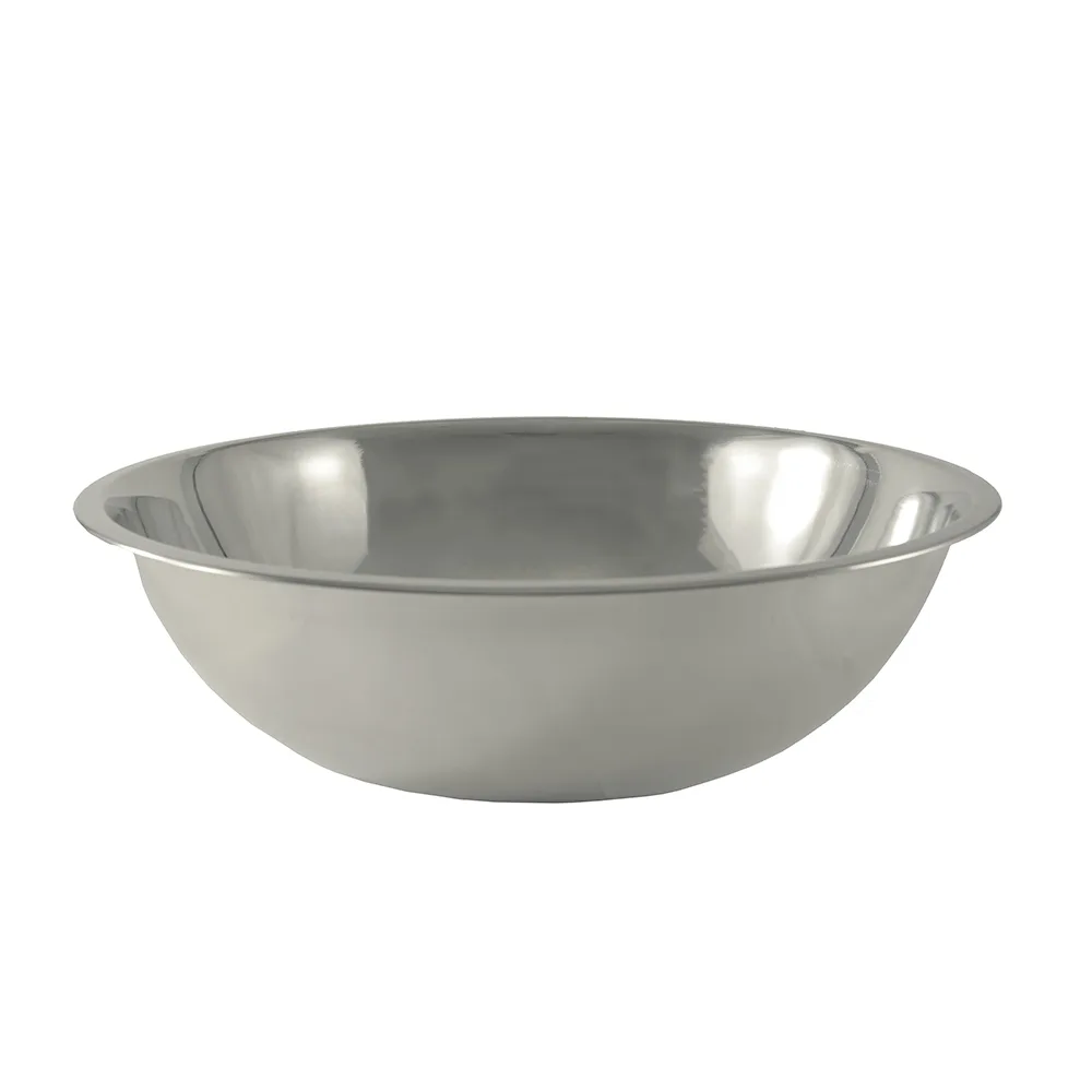 CAC China SMXB-4-150 Economy Mixing Bowl, 1.5 qt., 7-7/8"x2-1/2", Stainless Steel