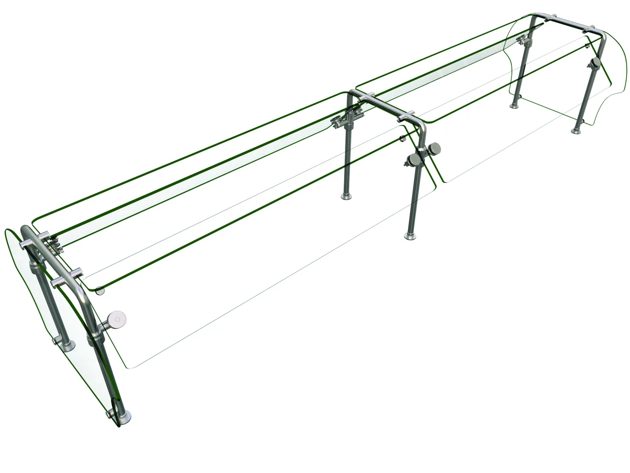Hatco ES92-108 Flav-R-Shield™ Es92 Food Shield, Double-Sided Self-Service