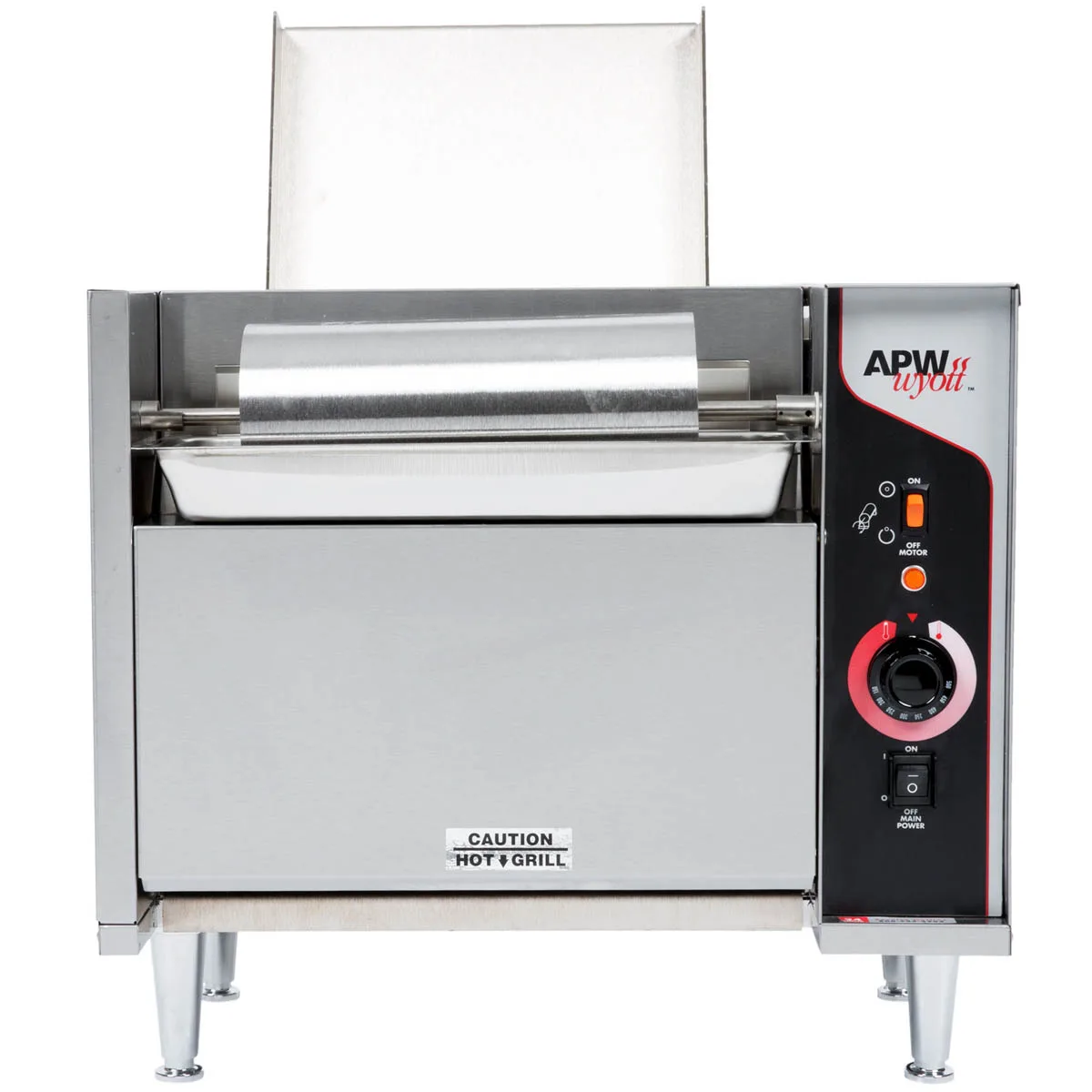 APW Wyott M-95-2 Countertop Bun Grill Conveyor Toaster,  865 Bun Halves/Hour