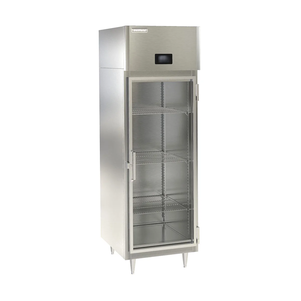 Delfield DSLR1-G One Glass Door Reach-In Refrigerator, Top Mounted, 21 cu. ft.