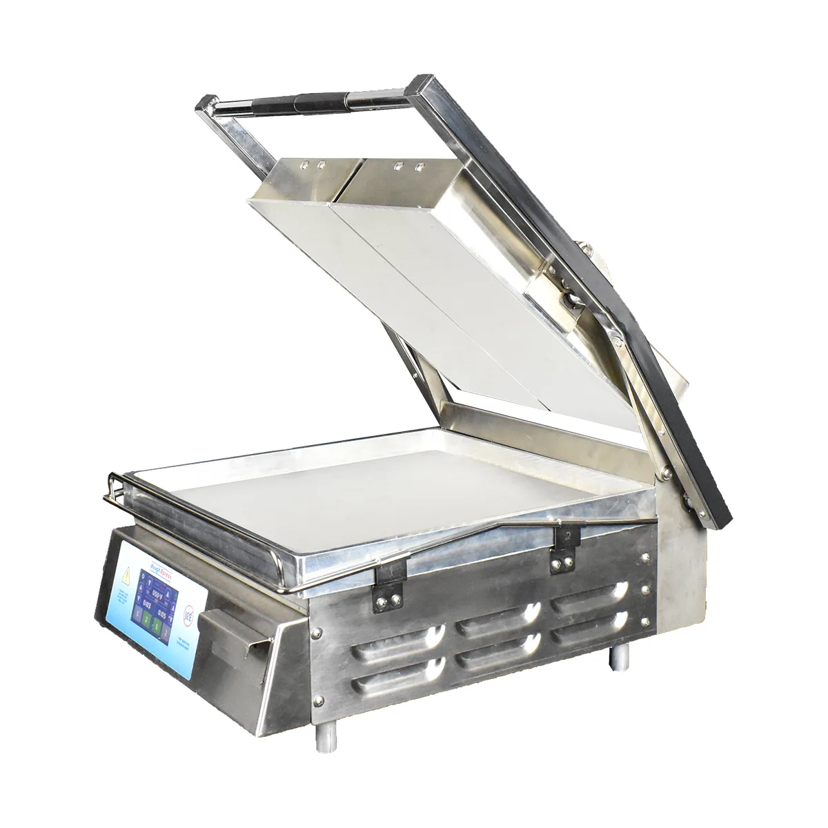 DoughXpress DXP-CS-1577 18" Double 2-Sided Panini Grill w/ Timer, Aluminum Smooth Plates, 208V