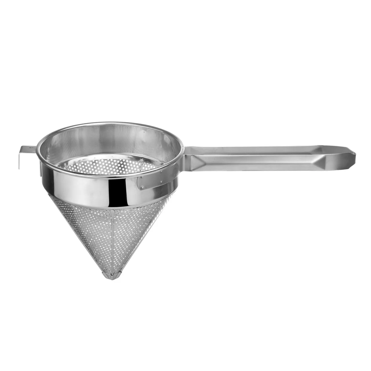 CAC China KUSC-8C Cap Strainer, 8"dia, Coarse Mesh, Stainless Steel, Professional Grade