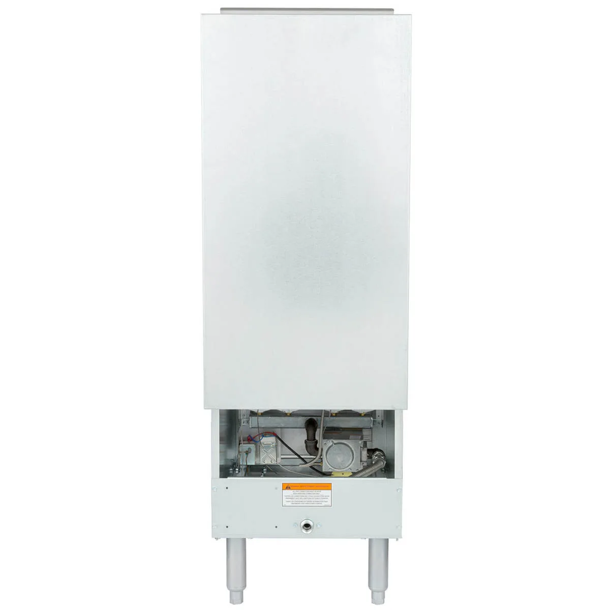 Pitco 45C+S 15" Quick Ship Full Pot Floor Model Gas Fryer w/ 42-50 lbs Capacity, 122.000 BTU