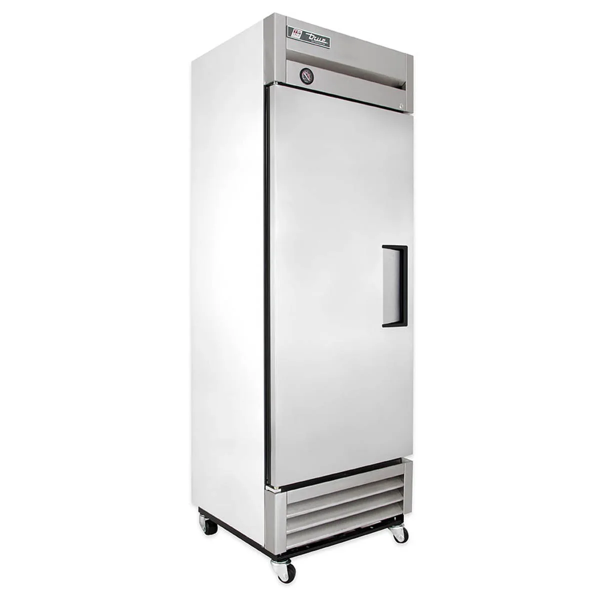 True T-19-HC 27" 1-Section Reach-In Refrigerator w/ Solid Door, Bottom Mount, Stainless Steel Front-Aluminum Sides