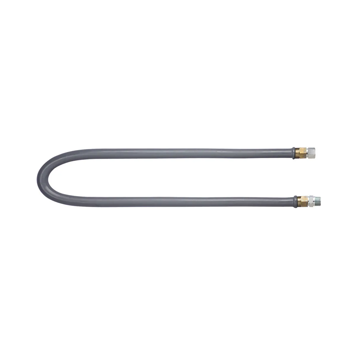 Dormont W100BP60 Hi-Psi® Water Connector Hose, 1" Dia. x 60" L / Covered with S. Steel Braid
