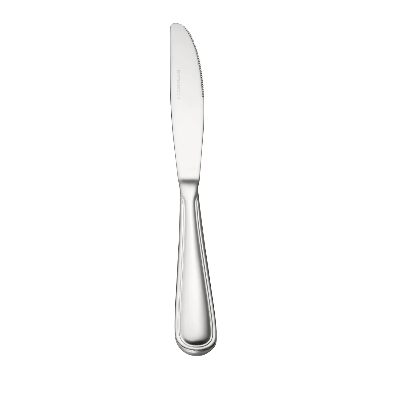 CAC China 3002-08 Dinner Knife, 8-3/4" Length, Extra Heavy, 18/0 Stainless Steel Handle - 1 Dozen