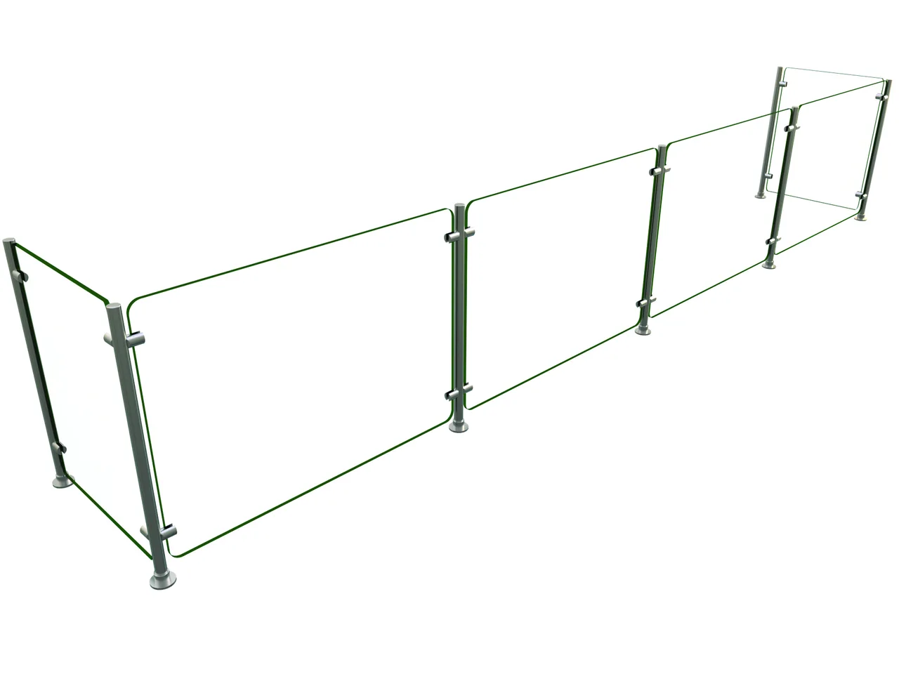 Hatco EP5-132 Flav-R-Shield™ Ep5 Food Shield, Full Service, 132"W X 18"D X 25"H