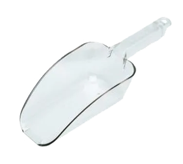Cambro SCP24CW135 Camwear Scoop – 24 oz Clear Polycarbonate Scoop, Flat‑Bottom, NSF