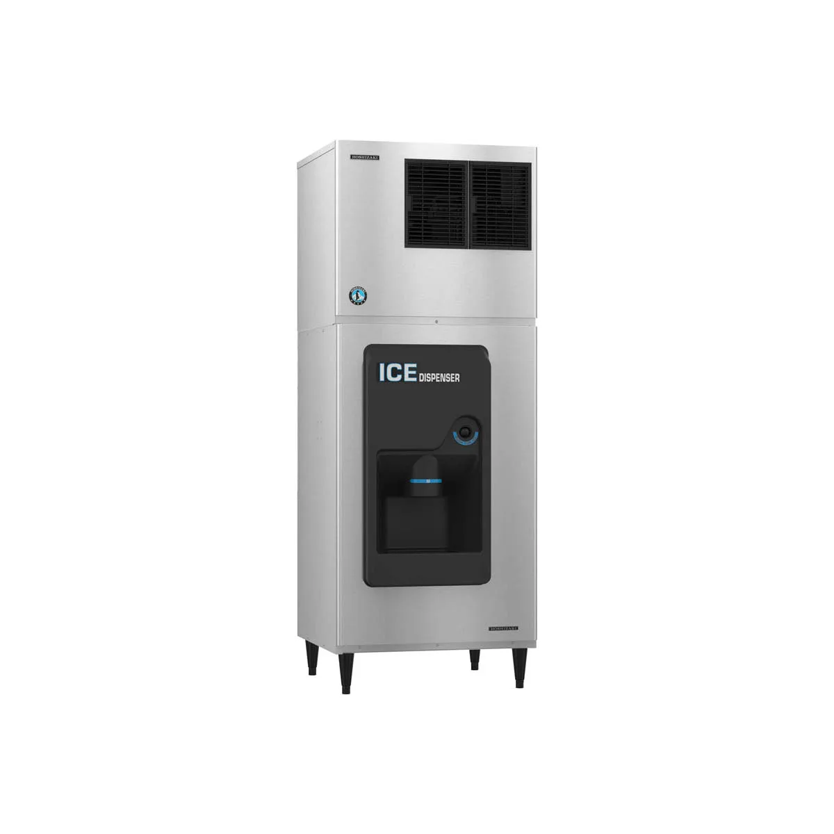 Hoshizaki KMD-505MAJ/DB-200H/HS-2148 Crescent 500 lb Ice Machine with Ice Dispenser
