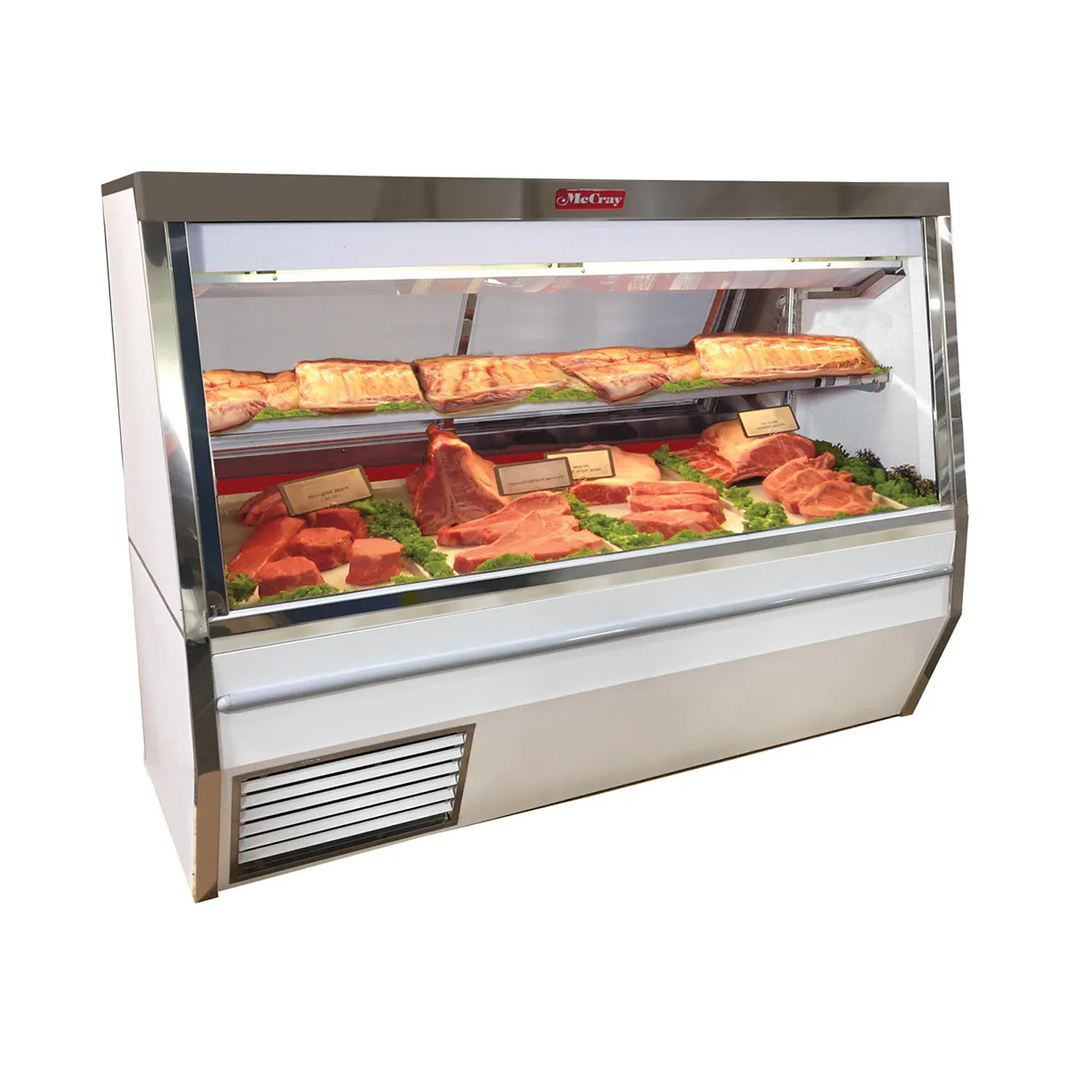 Howard-McCray R-CMS34N-10-S-LED 120" Double Duty Red Meat Service Case