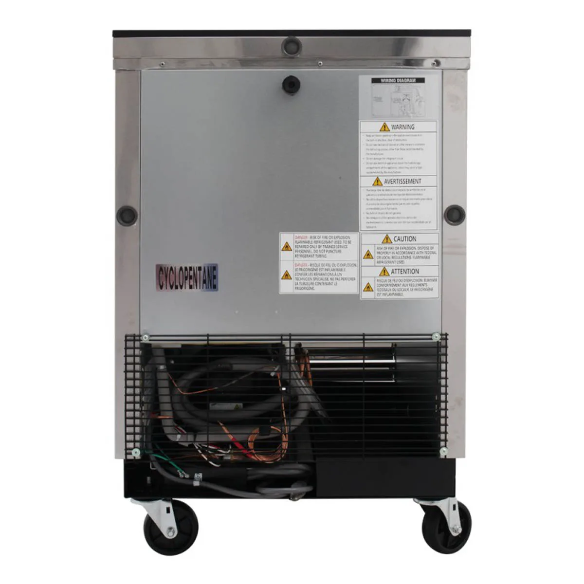 Turbo Air TBC-24SD-N6 24" Super Deluxe Bottle Cooler, 3.6 cu. ft.