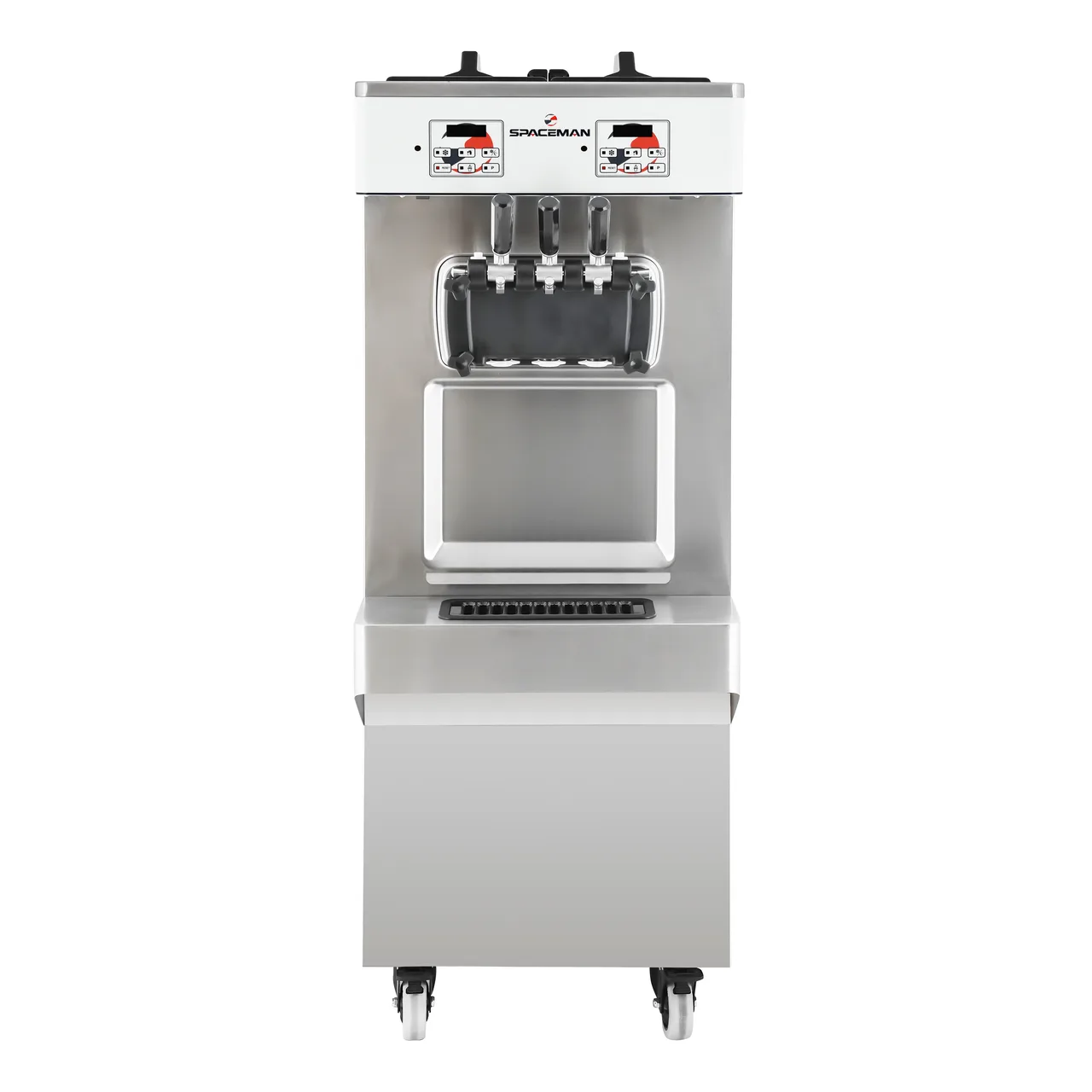 Spaceman 6378A-C Floor Model Two Flavor Soft-Serve Freezer, Pump Feed
