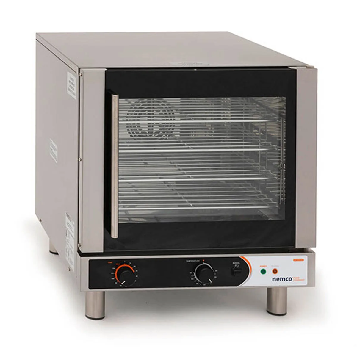 Nemco 6235 Half-Size Electric Convection Oven w/ Manual Controls, Single Deck