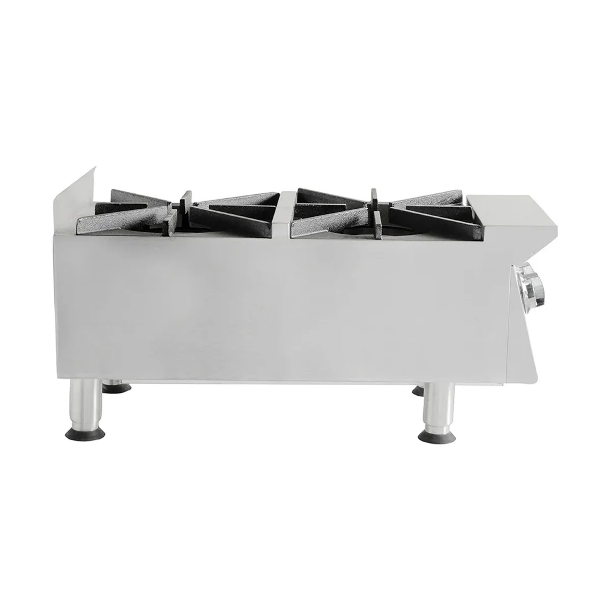 Star 802HA 12" Countertop Gas Hotplate with (2) Burners, Manual Controls, 60.000 BTU