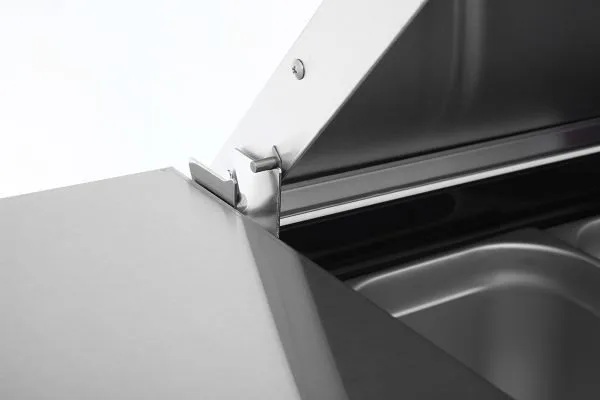Atosa USA MPF8202GR 67" Two Section Refrigerated Pizza Prep Table, 18.5 cu. ft.