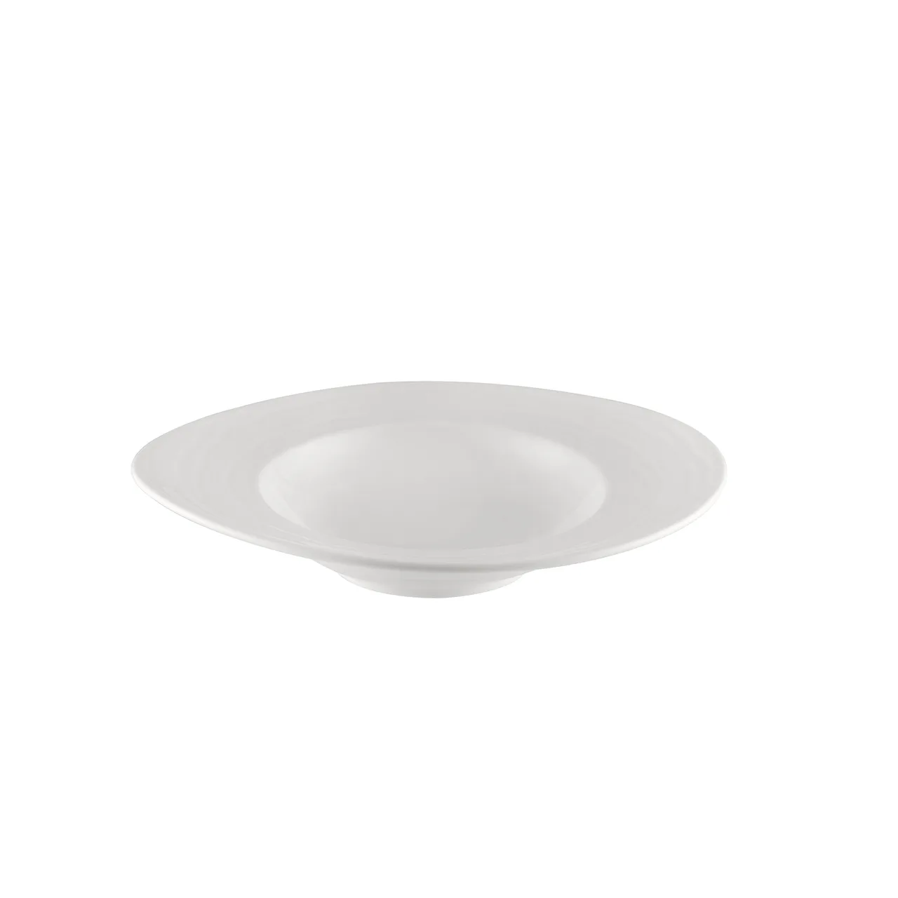 CAC China BHM-105 Bahamas Pasta Bowl, 10" Diameter, 7.75 Oz, Round Bone White Porcelain - Dozen