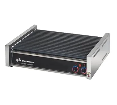 Star 50SCF Grill-Max Pro® Flat Hot Dog Grill, 34-3/4" W, Roller-Type