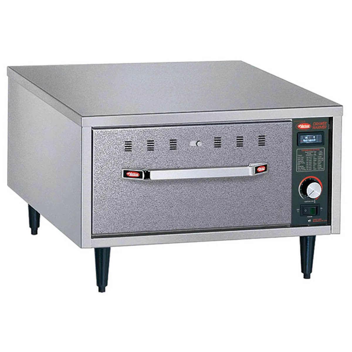 Hatco HDW-1N Warming Drawer Unit, Free Standing, Narrow, One Drawer