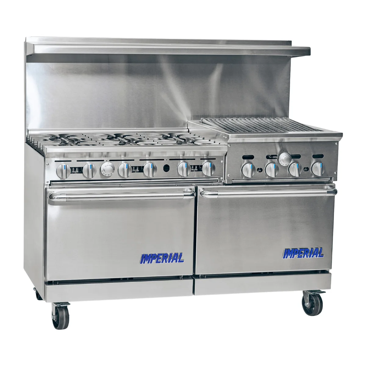 Imperial IR-6-RB24-P-XB Gas 60" Restaurant Range