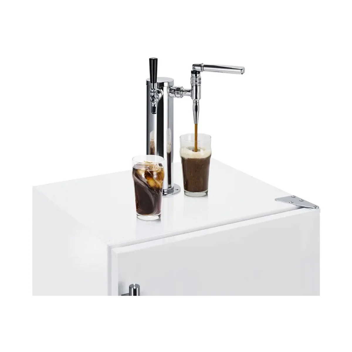 Summit SBC58WHBIADACMTWIN 23" Draft Cold Brew & Nitro Coffee Dispenser, ADA