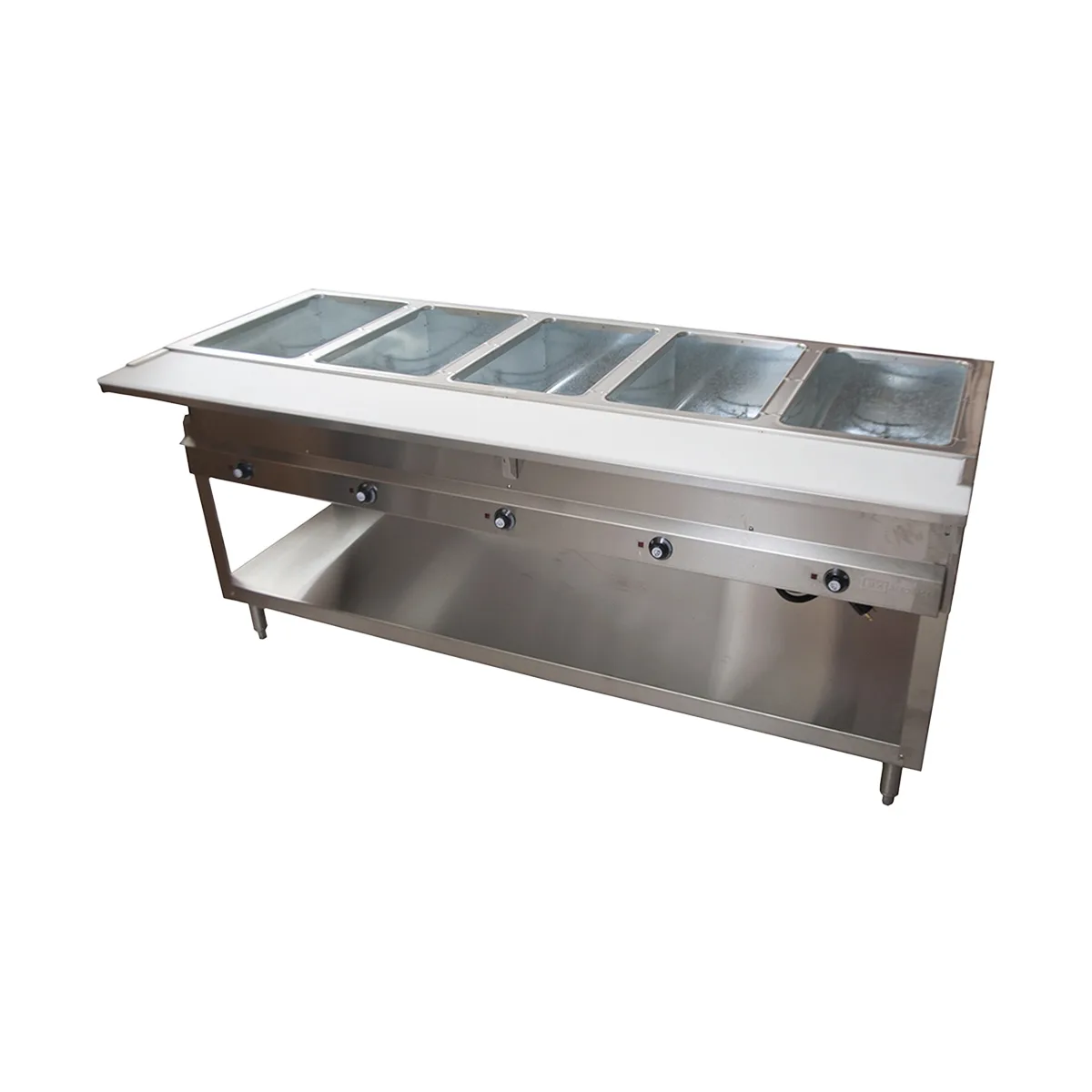 BK Resources STESW-5-240 72" Electric Steam Table, (5) Pan Sealed Wells