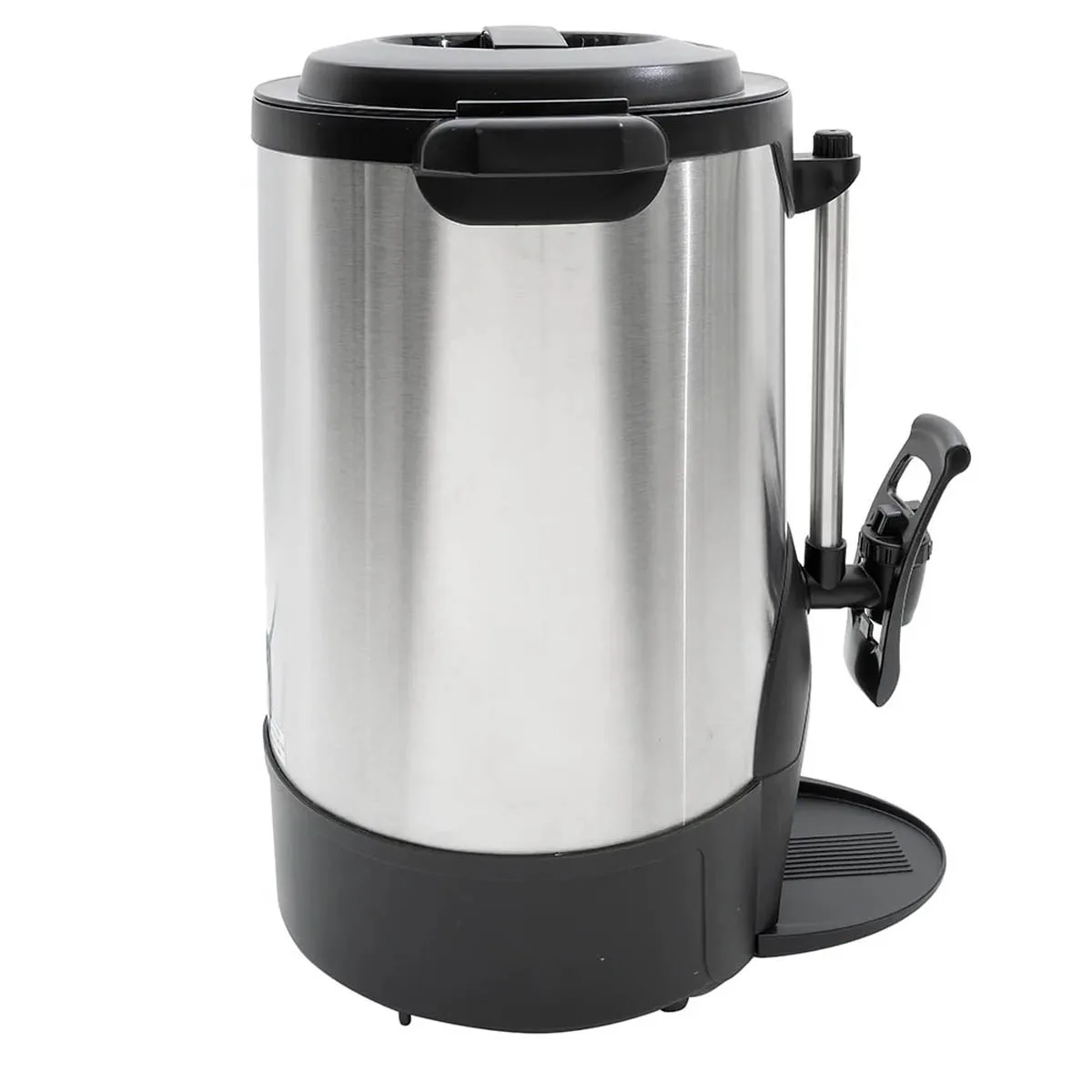 Hamilton Beach HCU040S - Coffee Urn, 40 Cup Capacity, Double Wall Insulation, 1.44kW - 120V