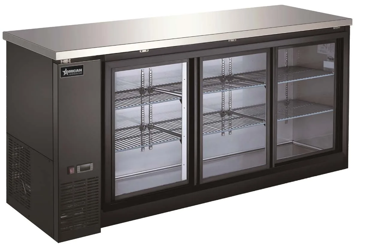 Omcan USA 51062 Refrigerated Back Bar Cabinet