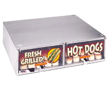 APW Wyott BC-50 Hot Dog Bun Cabinet, 34-11/16", (144) Bun Capacity
