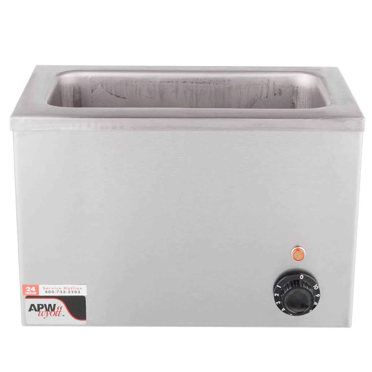 APW Wyott W-9 Countertop Food Pan Warmer, 7 qt. Capacity