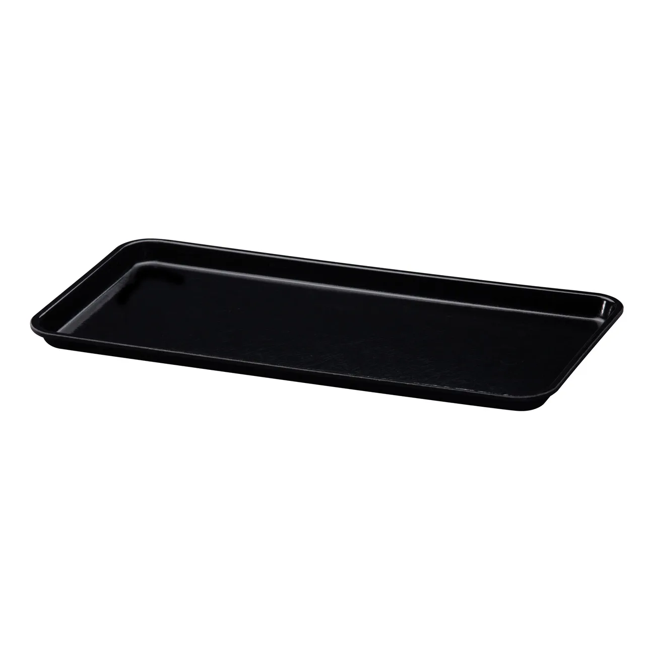 Cambro 918MT110 Display Tray, 8-11/16" x 18" x 13/16" Black Fiberglass, NSF, Dishwasher Safe