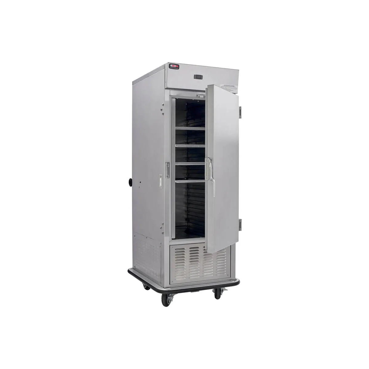 Carter-Hoffmann PHB495HE 1-Section 1-Door Refrigerated Cabinet, 15 × 18"×26" Pans, 1 HP, 6" Casters