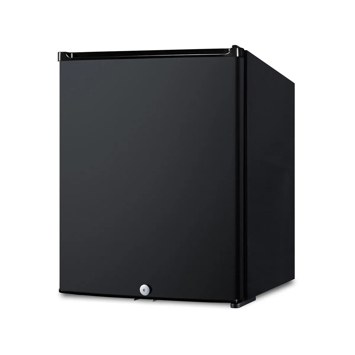 Summit MB12B 16" Solid Door Compact Minibar Refrigerator in Black, 0.7 cu.ft