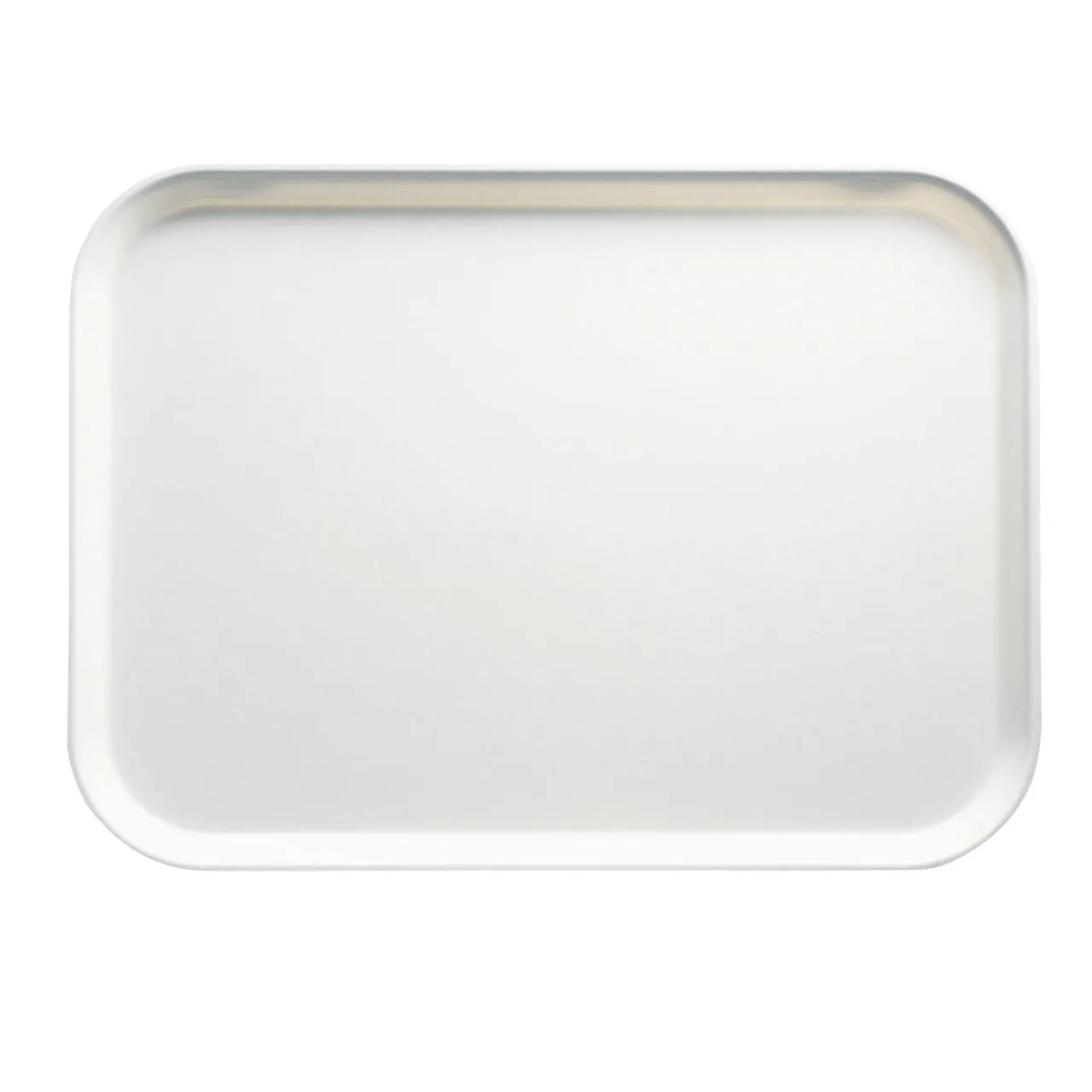 Cambro 57148 Camtray Rectangular Tray, 4" x 6" Fiberglass, White, NSF, Dishwasher Safe