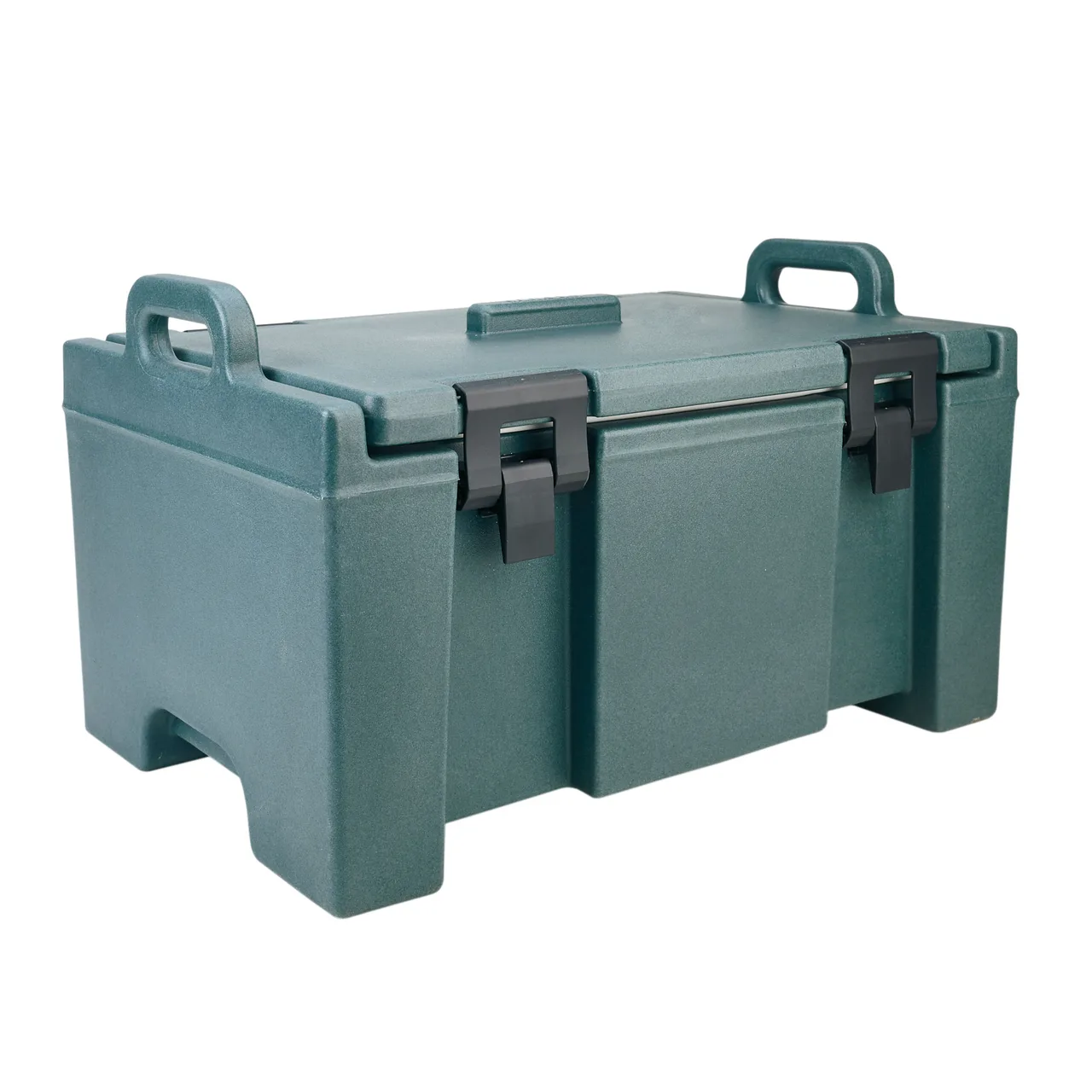 Cambro UPC100192 Ultra Pan Carriers® Top Loading 8" Deep Insulated Food Pan Carrier - Granite Green