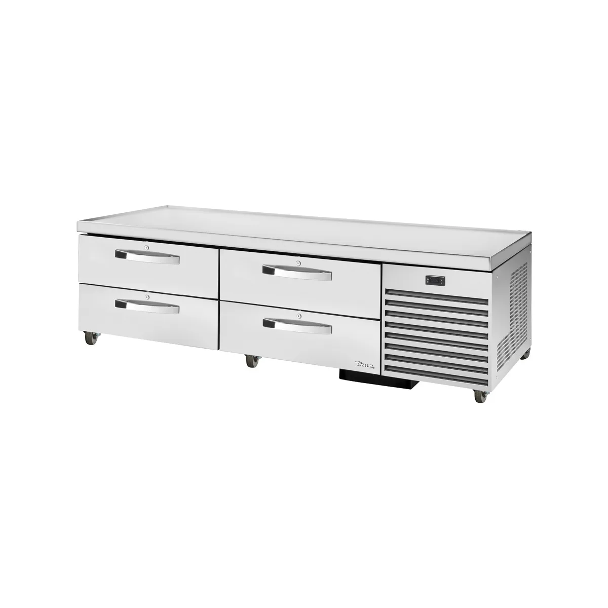 True TRCB-79-HC~SPEC3 79" 4 Drawers Refrigerated Chef Base, (8) 12" x 20" Pan Capacity