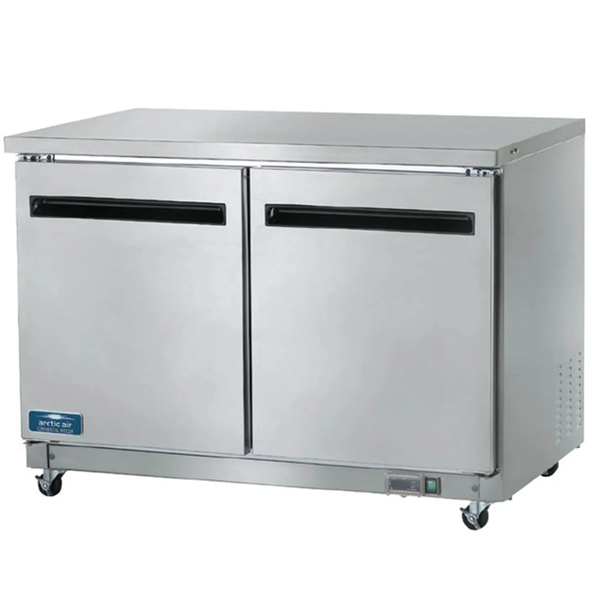 Arctic Air AUC48R 48" 2-Section Worktop Refrigerator w/ 2 Doors, 10 cu. ft.