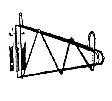 Klinger's Trading SSCHROME-14 Single Wall Bracket, 14" Deep, Chrome Plated Finish