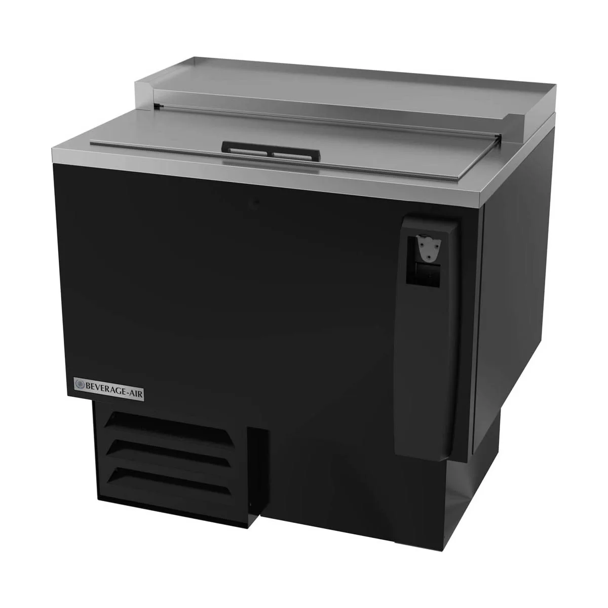 Beverage Air SF34HC-B 34" Shallow Well Bottle Cooler, 6.7 cu. ft., Bottom Mount