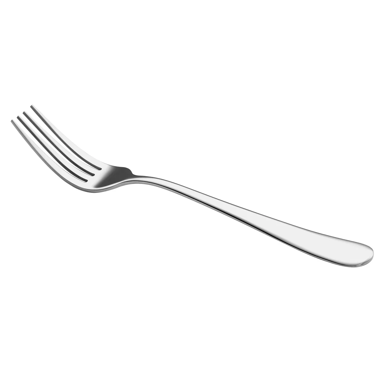 CAC China 8003-11 Noble Dinner Fork, 8-1/4" Length, Extra Heavy, 18/8 Stainless Steel - 1 Dozen