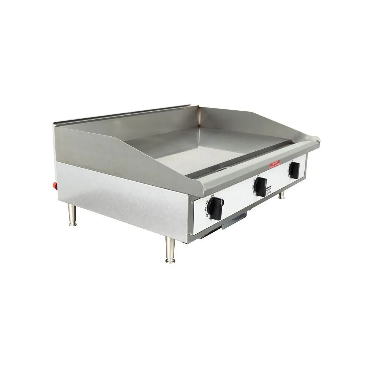 Toastmaster TMGT36 36" Countertop Thermostatic Gas Griddle, 3/4" Steel Plate, 60.000 BTU
