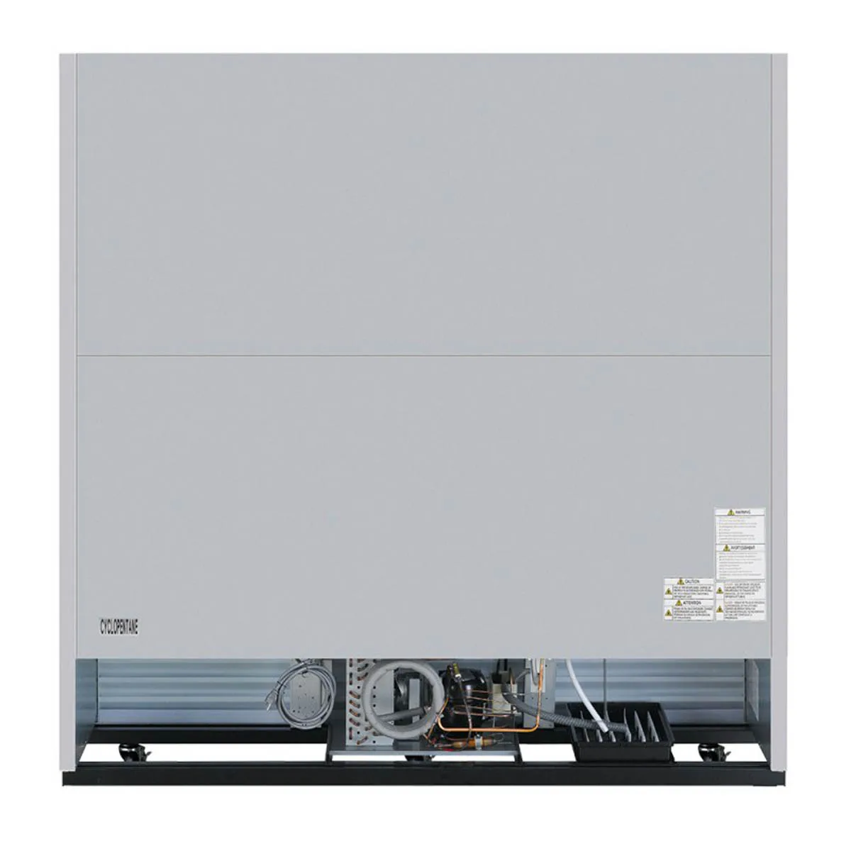 Turbo Air TGM-72RS(B)-N 78" 3-Glass Door Merchandiser Refrigerator, 68 cu. ft., Black, ENERGY STAR®