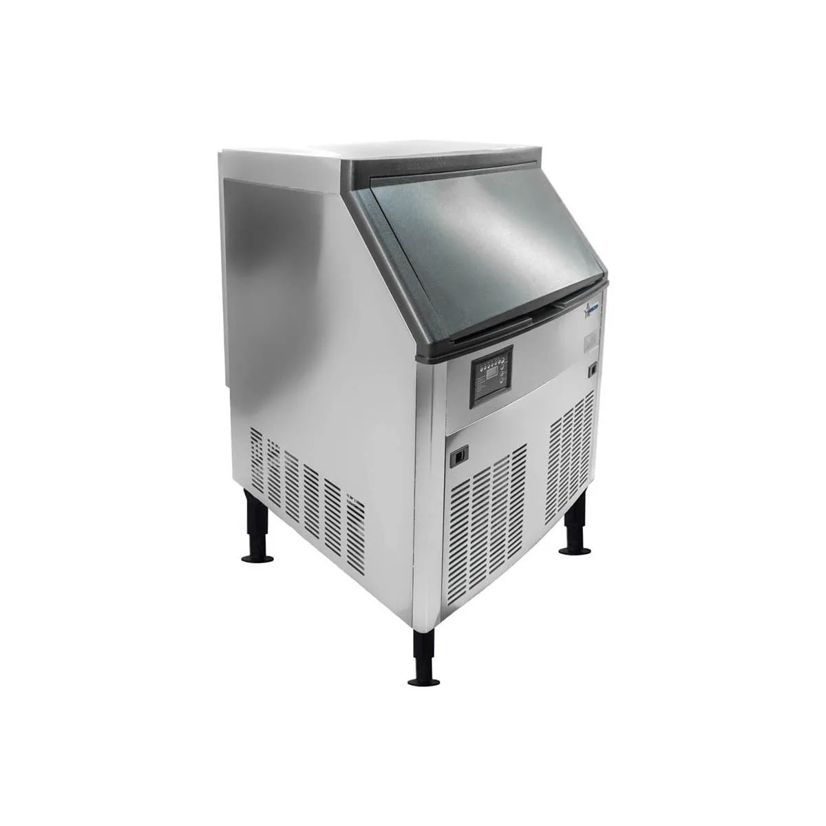 Omcan USA 47484 26" Air Cooled Full Cube 210 lb Undercounter Ice Machine with 80 lb Bin