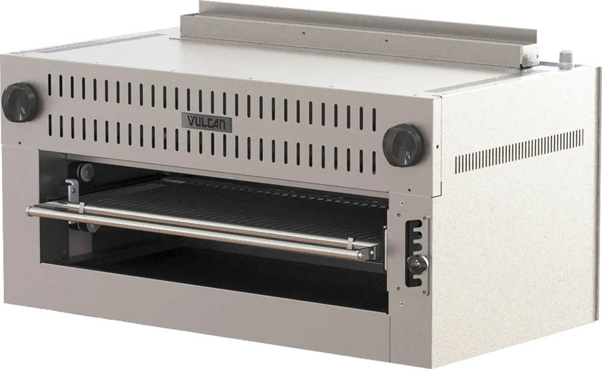 Vulcan 36RB-P 36" Liquid Propane Gas Salamander Broiler, Heavy Duty Radiant Burner