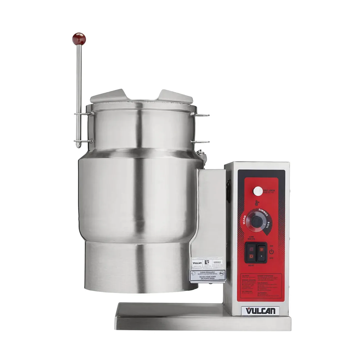 Vulcan K6ETT 6 Gallon Countertop Tilting 2/3 Steam Jacketed Electric Kettle