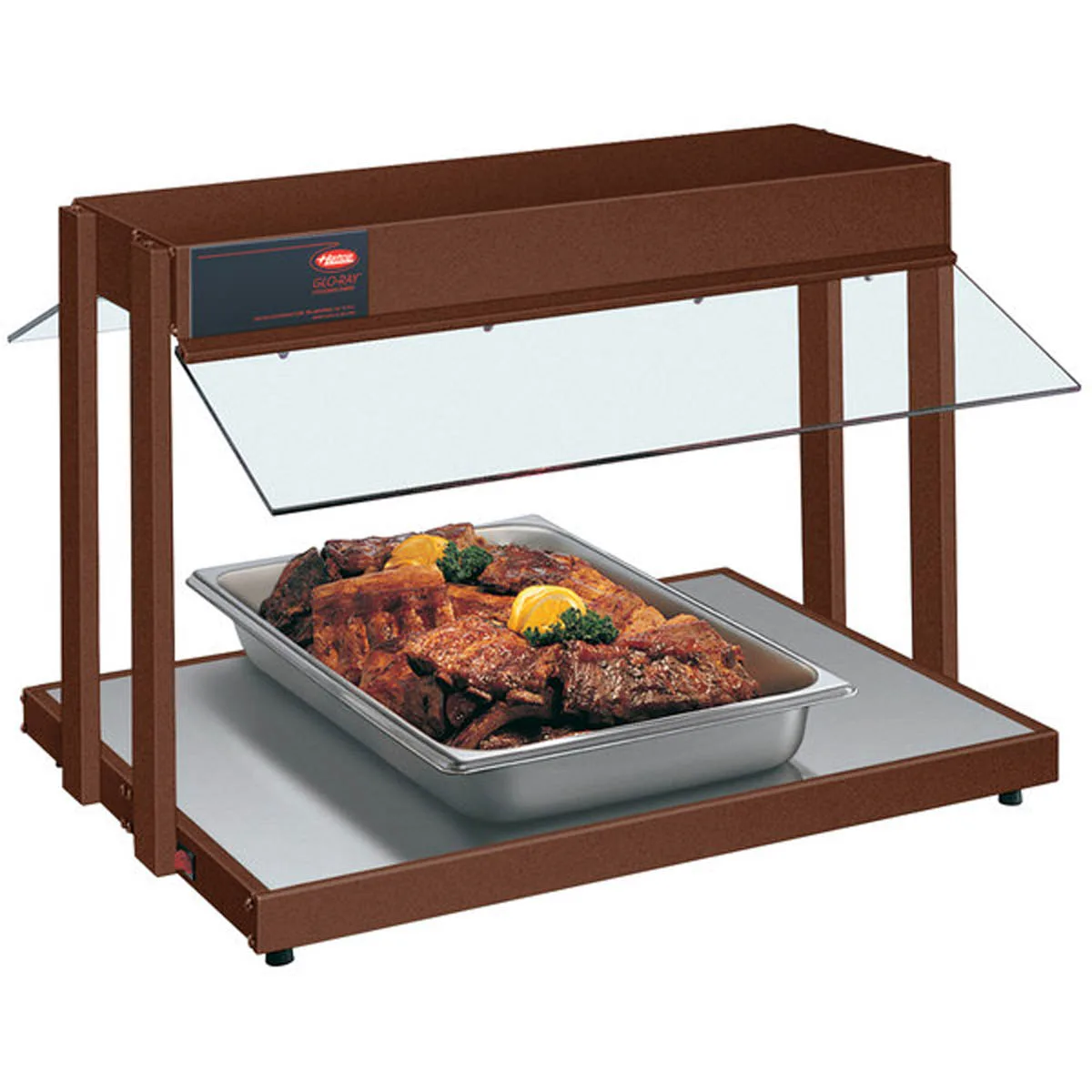 Hatco GRBW-24-120-QS Buffet Warmer, Sneeze Guards, Light & Heated Base, 120 volt