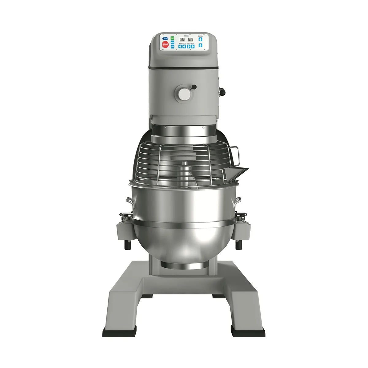Globe SP80PL 80 qt Planetary Pizza Floor Mixer with Timer, 3 HP, 4-Speed, #12 Hub