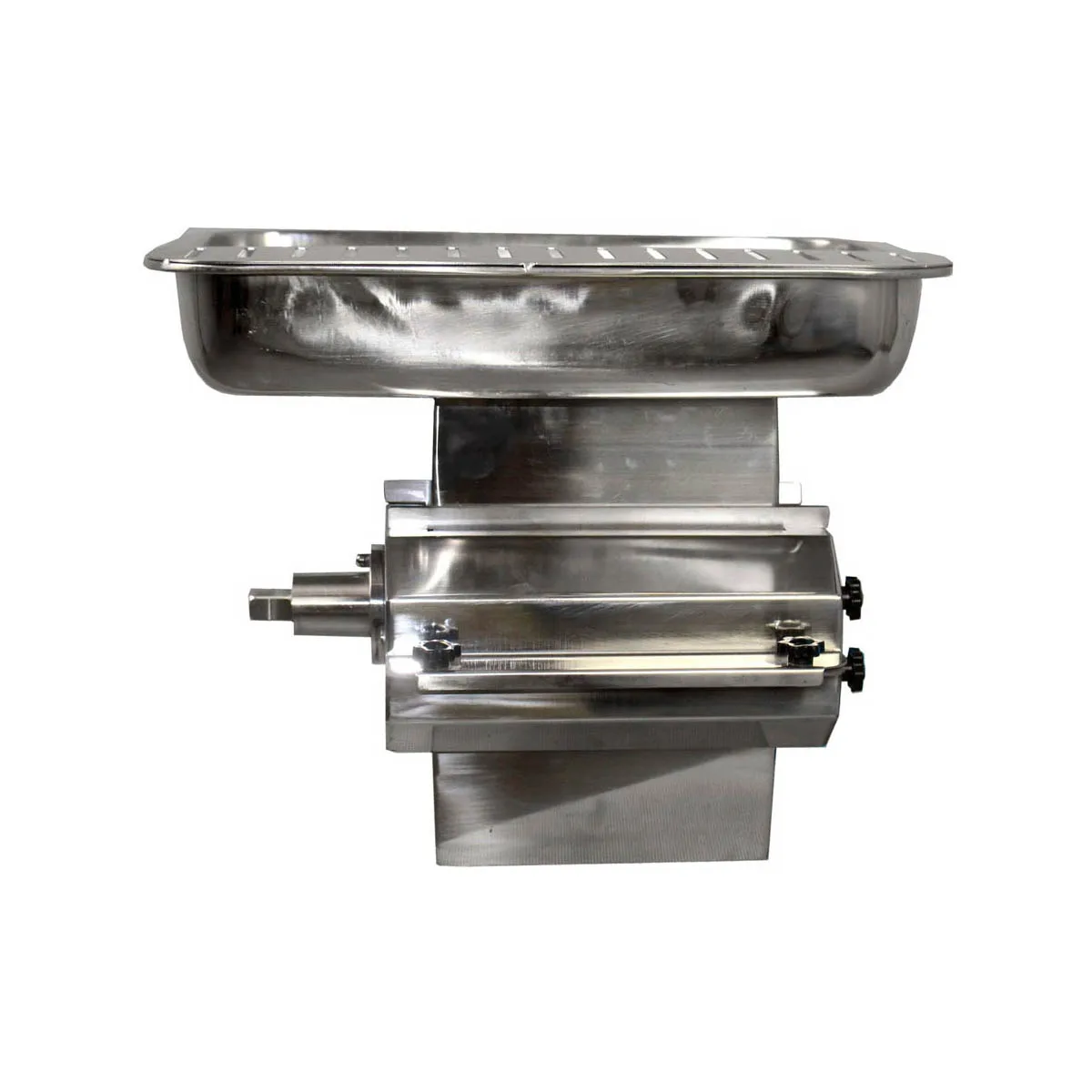 American Eagle AE-GMC22N-1 Countertop Electric Meat Cutter Kit, 1" Strips, 1-1/2 HP, Stainless Steel, 170 RPM, #12 Hub