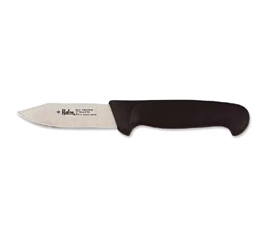 Browne USA PC12625 Paring Knife – 7-1/2" OAL, 3" Clip Steel Blade, Black ABS Stamped Handle, NSF